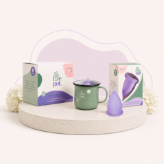 Kit Copa Menstrual + Esterilizador