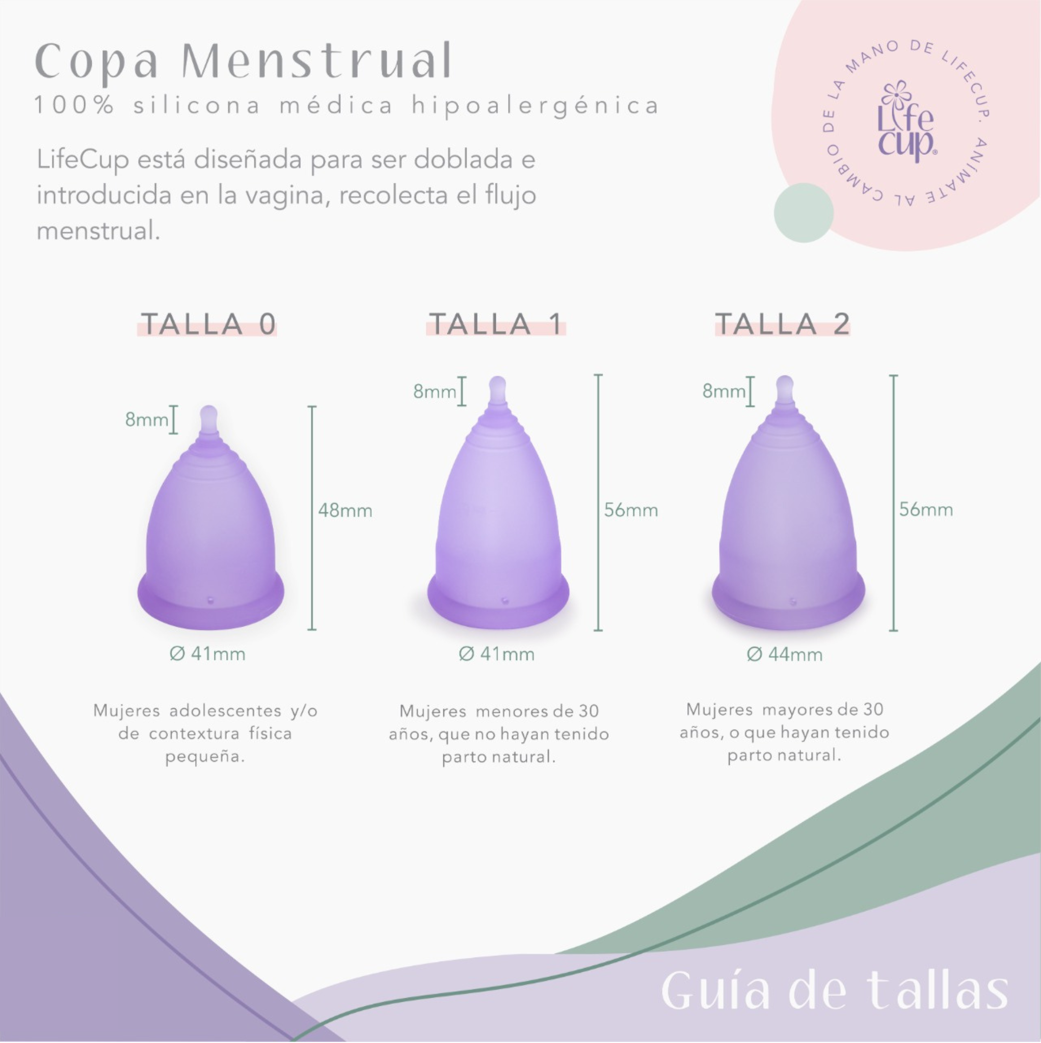 Tallas Copa Menstrual