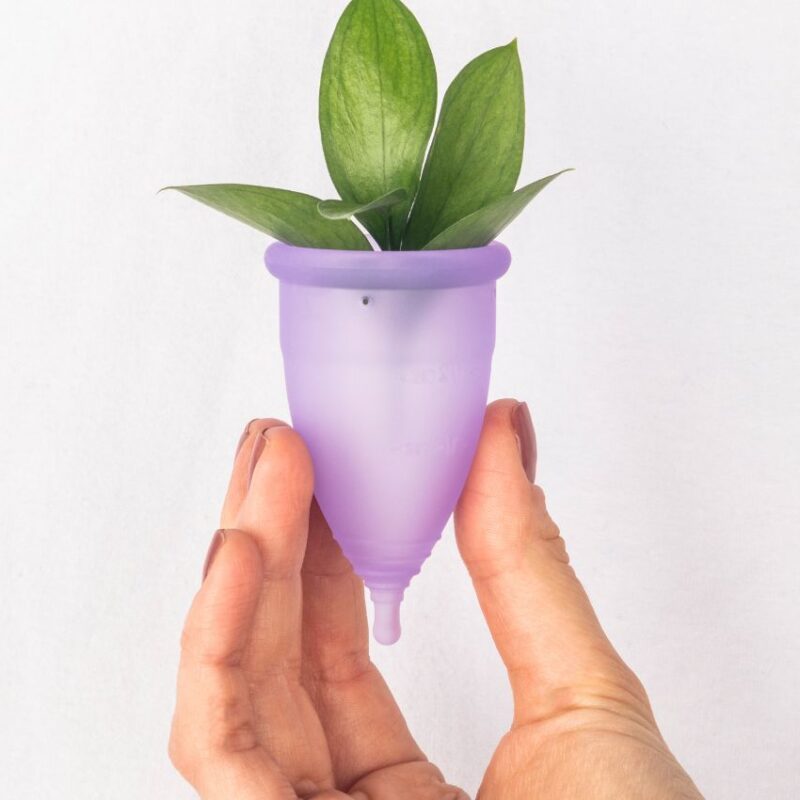 Copa menstrual LifeCup de silicona médica segura y certificada